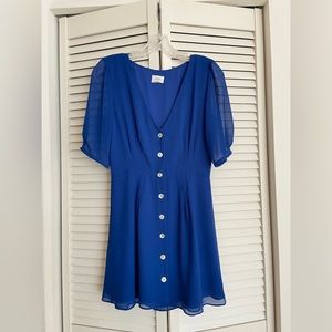 Aritzia Wilfred New Button-Front Dress